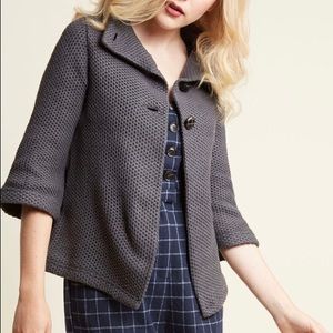 ModCloth Corner Coffee Shop Cardigan